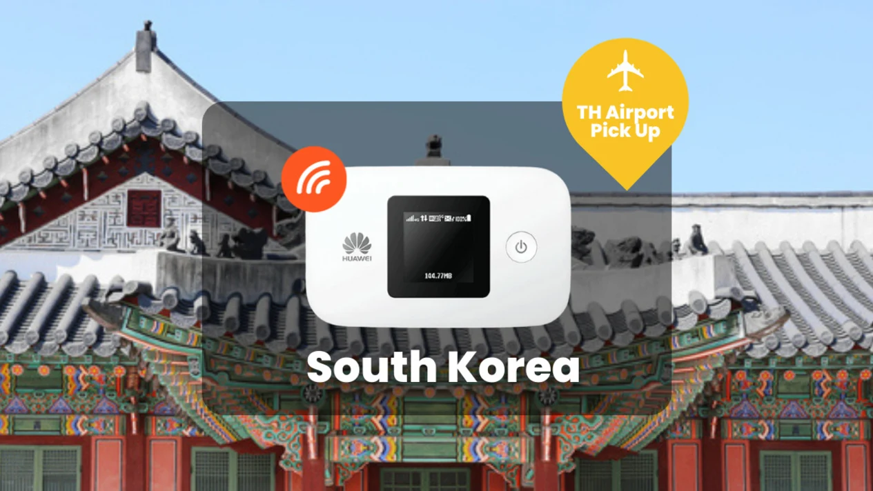 [Special Offer] Unlimited Portable WiFi in South Korea (BKK & DMK Airport Pickup)