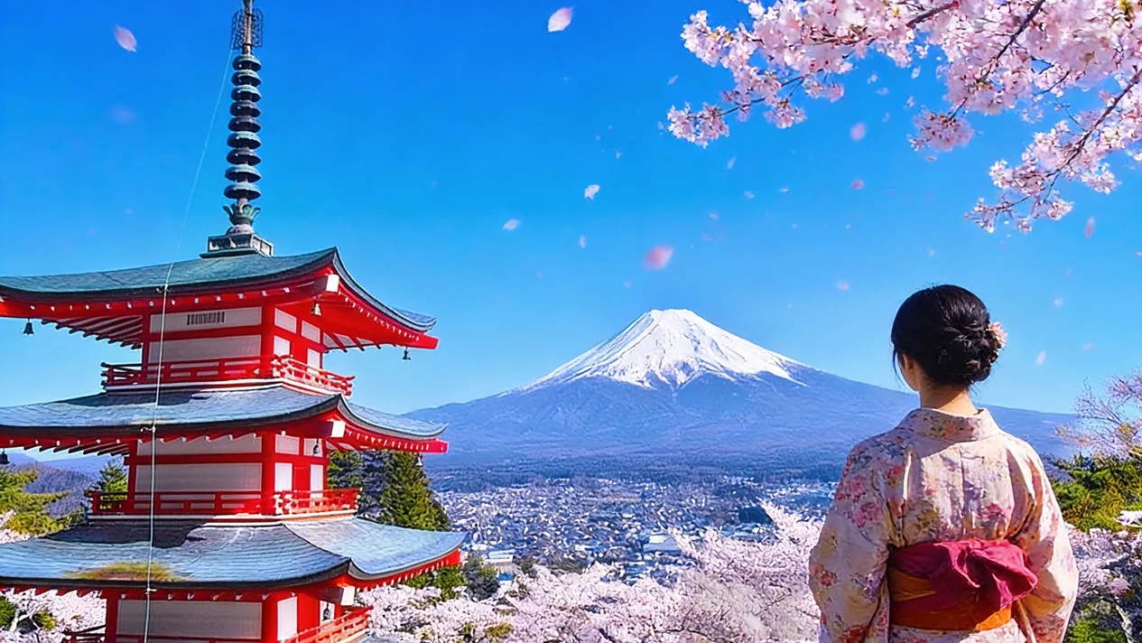 [Mount Fuji Internet Celebrity Check-in and Flower Viewing] Arakurayama Park & Hikawa Clock Shop & McDonald’s Check-in & Lawson Convenience Store & Lake Kawaguchi Oishi Park & Oshino Hakkai One-day Tour (Departing from Tokyo)