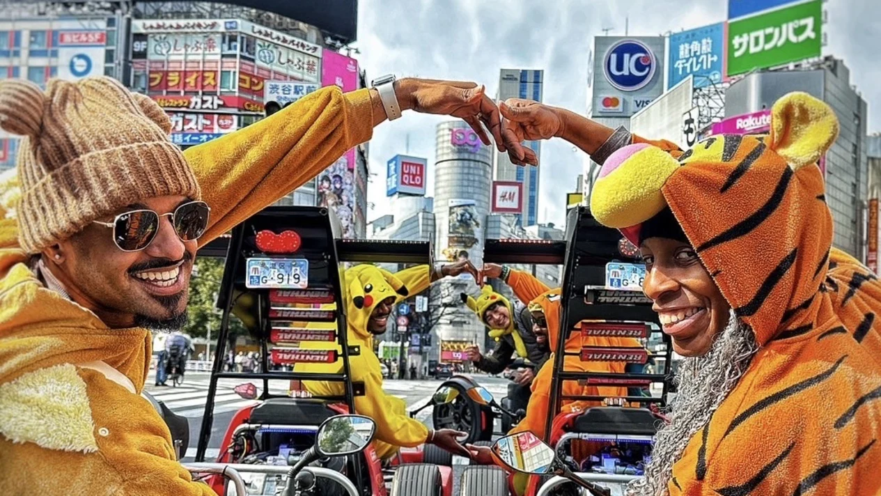 Explore Tokyo with go-karts at Tokyo Joy Kart