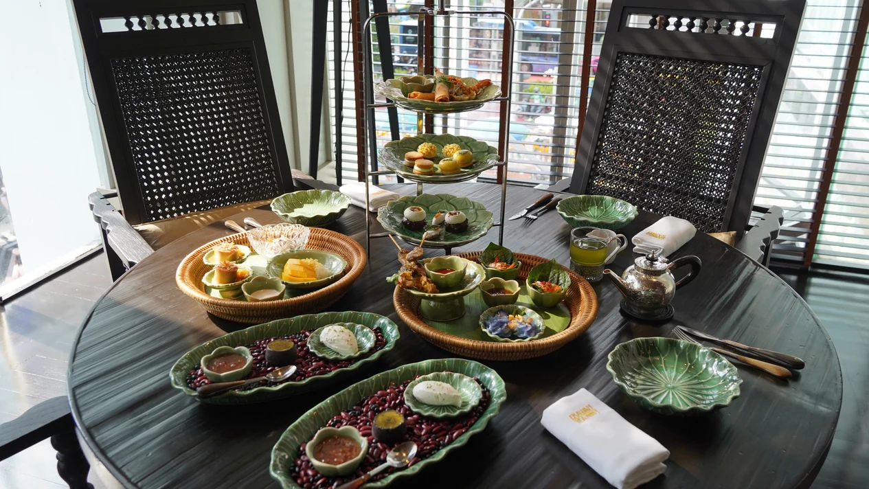曼谷愛侶灣君悦酒店Erawan Tea Room（米其林獲獎者）