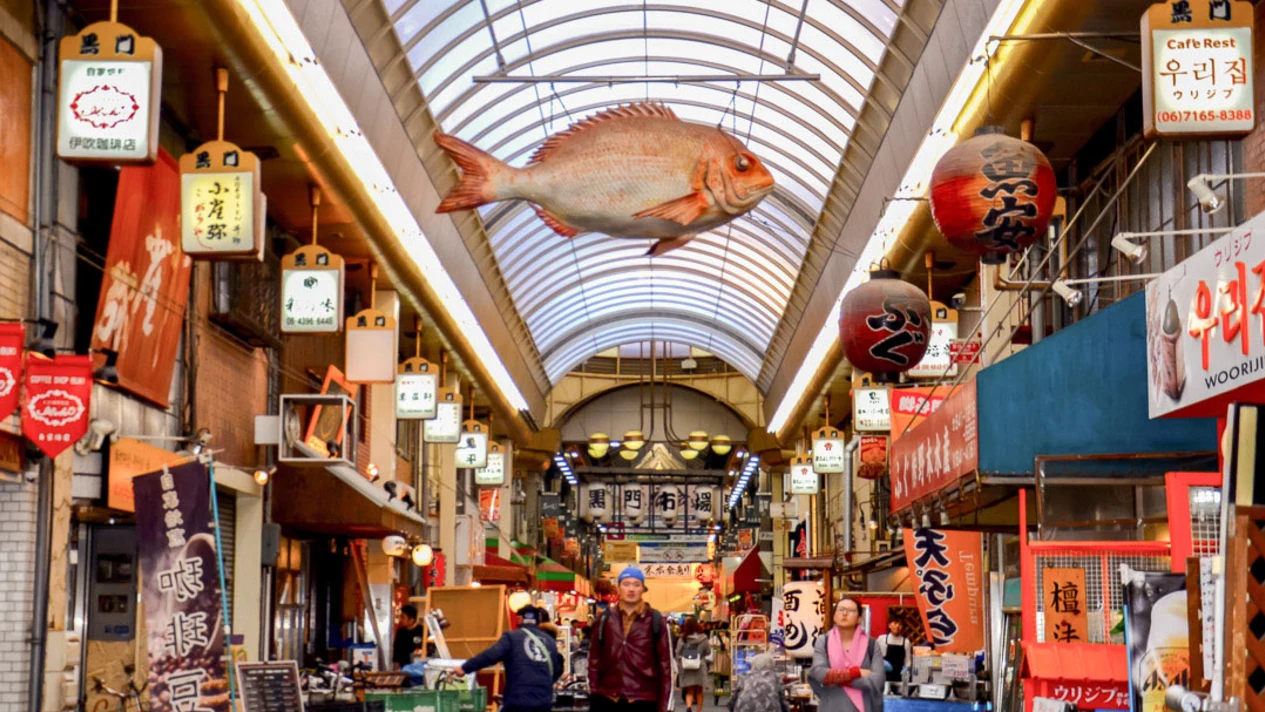 Osaka Kitchen Town 3-Hour Walking Tour (Kuromon Market)