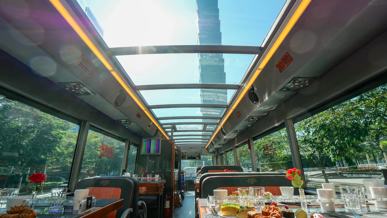 Taipei｜Double-decker dining car x Regent Taipei｜Afternoon tea・Evening set menu