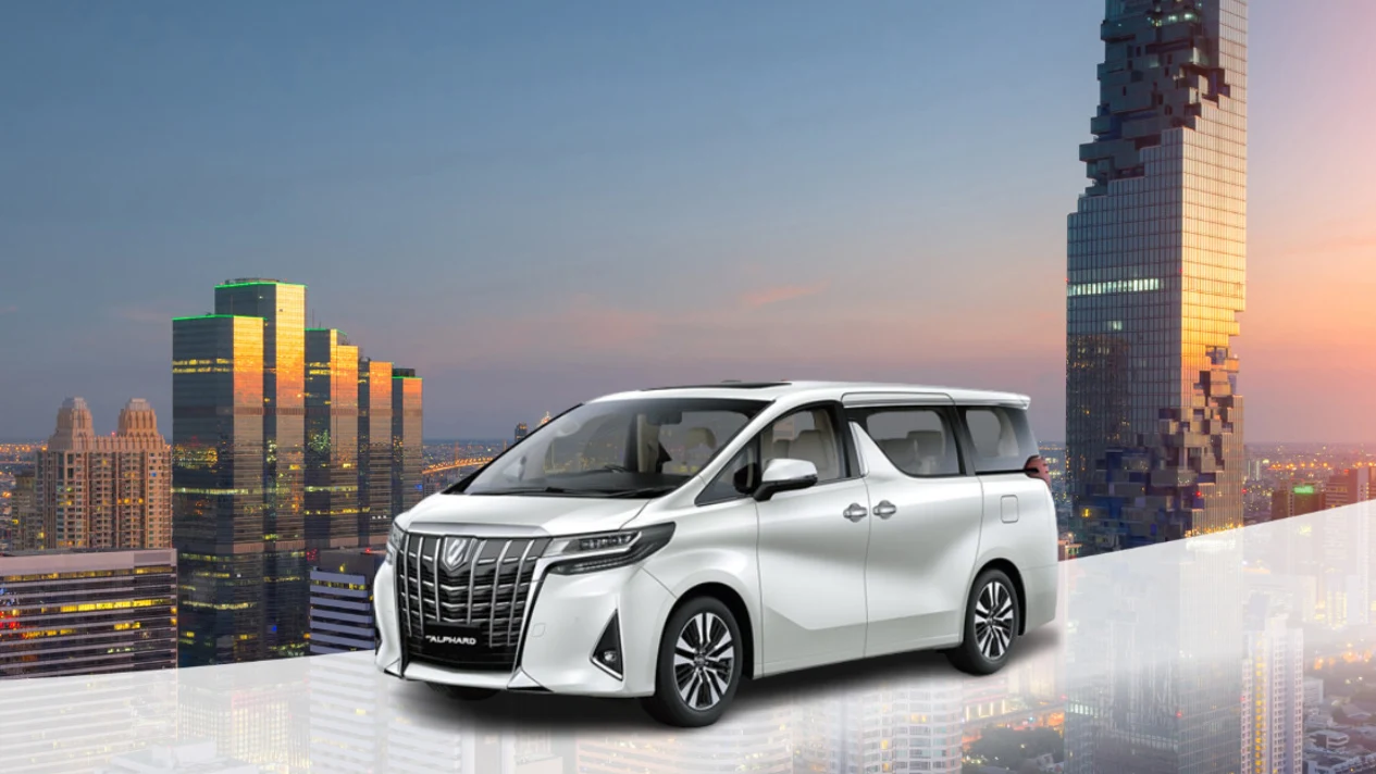 豐田埃爾法 - 素萬那普機場（BKK）至曼谷地區私人接送服務 (Toyota Alphard 2023)