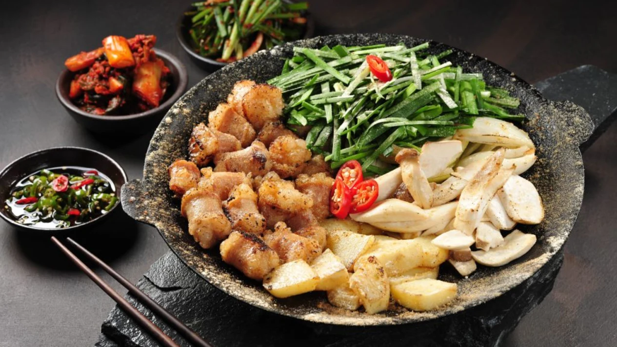 Jeju Island - Jeju Beef Chitterling (Jejugop - Beef Chitterling in Jeju)