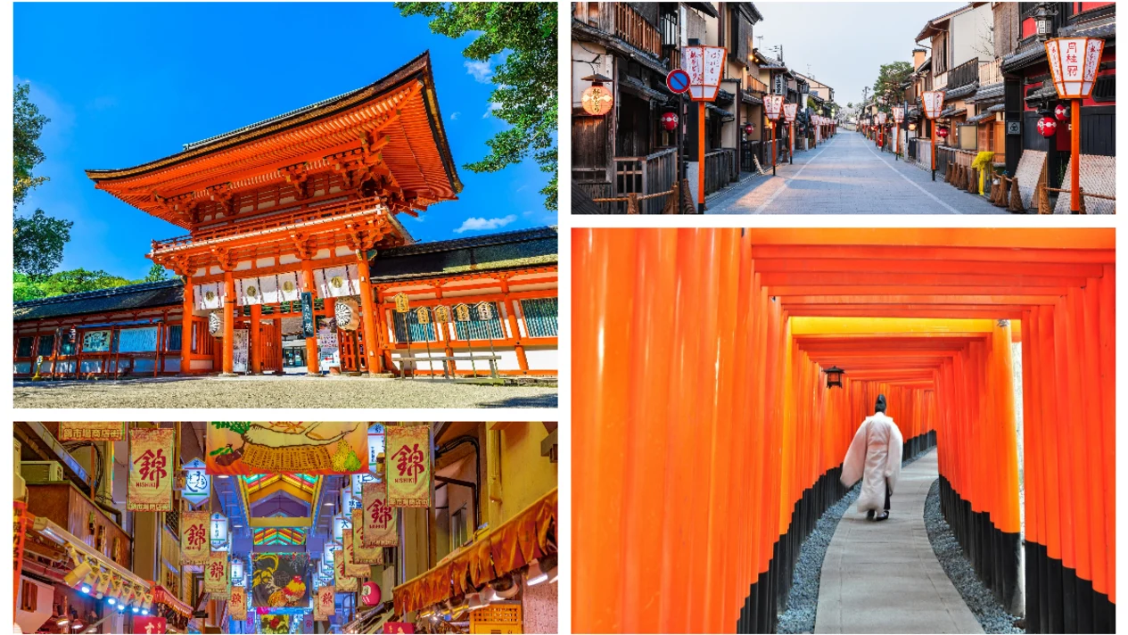 京都｜錦市場＆下鴨神社＆祇園＆伏見稻荷大社一日遊