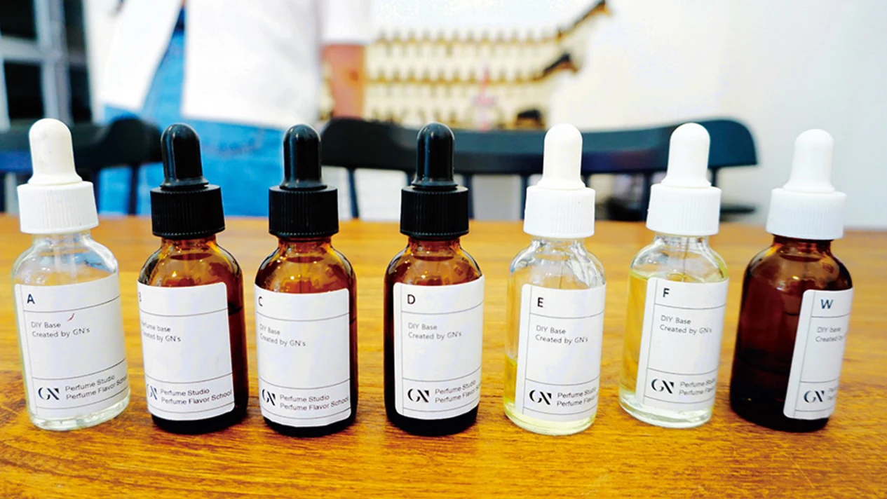 首爾個人香水製作體驗（GN Perfume Studio 提供）