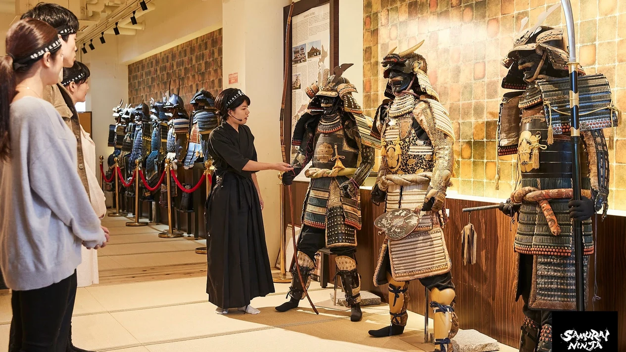Samurai Ninja Museum Tokyo, experience samurai and ninja culture