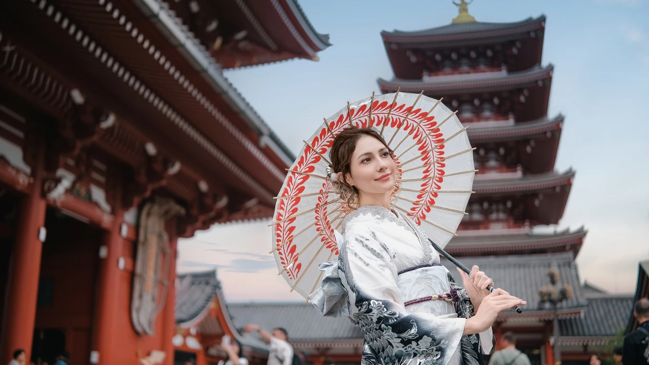 淺草和服&振袖租賃體驗（東京／和裝小町 花音提供）