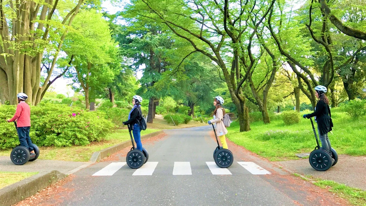 東京昭和紀念公園賽格威體驗