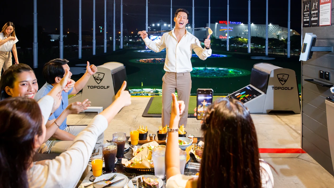 曼谷Topgolf高爾夫體驗