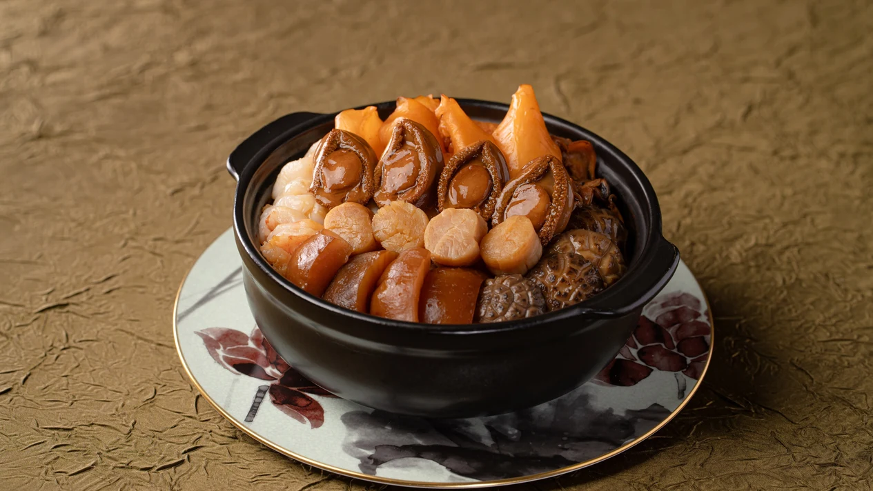 明閣｜香港康得思酒店優惠｜冬至海味一品煲｜粵菜食府｜旺角自取