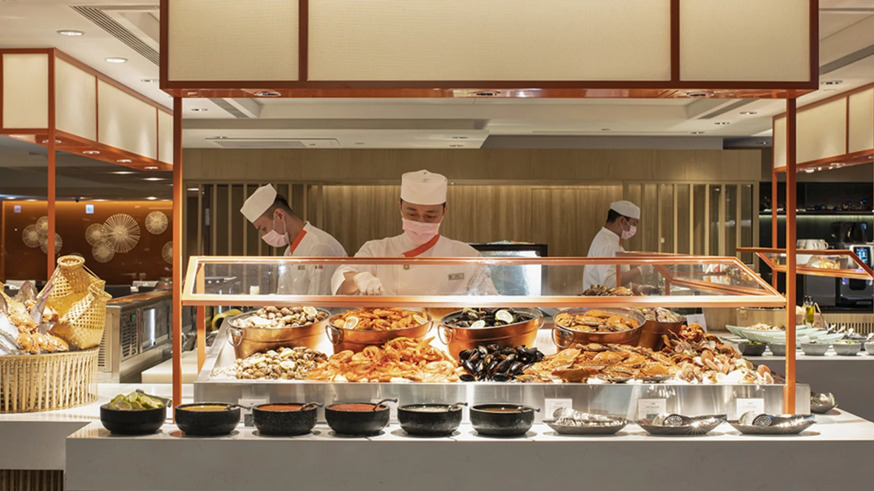 Far Eastern Shangri-La Hotel, Taipei | Far Eastern CAFÉ | MRT Liuzhangli Station
