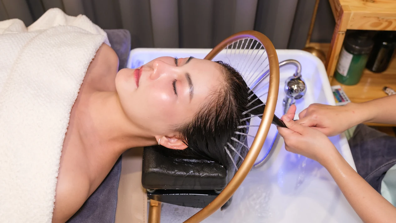 曼谷Sabaikay Head Massage Sleep Salon (ICONSIAM店)洗髮按摩體驗