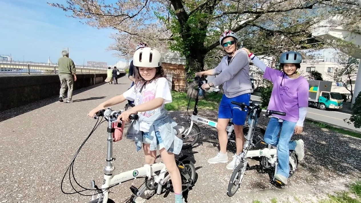 東京小巷自行車之旅含當地美食品嚐