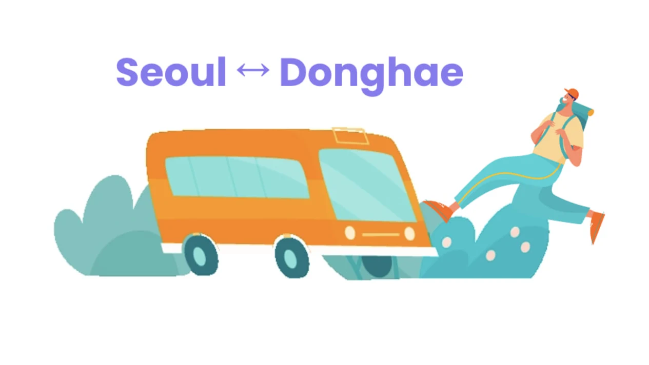 Seoul to Donghae Express Bus Ticket