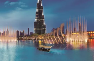 The Dubai Fountain Lake Ride or Boardwalk Ticket at Dubai