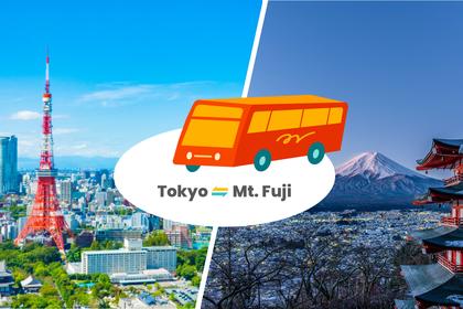 Bus Jalan Raya Tokyo - Mt. Fuji