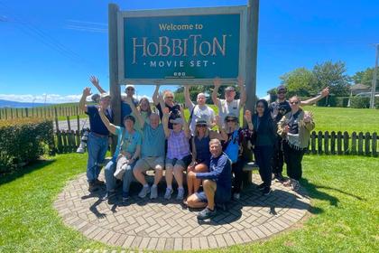 Hobbiton & Waitomo Caves Grup Kecil dengan Makan Siang