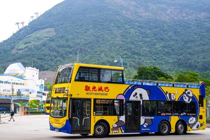 Citybus HK City Sightseeing (atap terbuka)