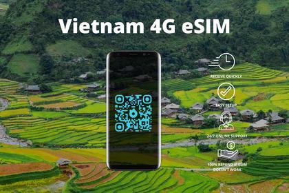 eSIM Vietnam (aktivasi QR via email)