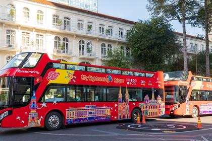 Ho Chi Minh City Sightseeing Double-Decker Bus