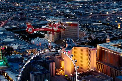 Penerbangan Helikopter di atas Las Vegas Strip