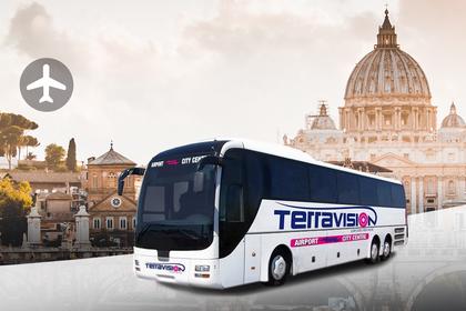Bus Bandara Fiumicino ke Roma (Terravision)
