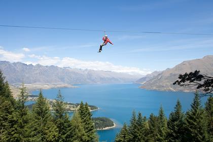 Zipline Ziptrek di Queenstown