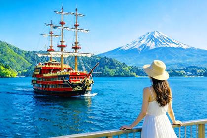 Gunung Fuji & Hakone: Torii Danau Ashi & Kuil Hakone