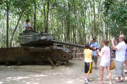 Visite d'une demi-journée des tunnels de Cu Chi