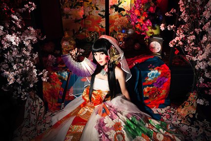 Fancy Kimono Dress up and Photoshoot in Tokyo