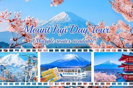 富士山赏花热门打卡一日游｜五合目&忍野八海&新仓山公园&日川时计店&河口湖大石公园&御殿场奥特莱斯（多线路可选）