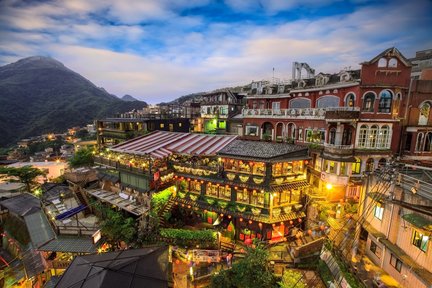 Excursión de un día a Yehliu, Jiufen y Shifen con pastelería taiwanesa