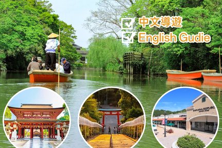 Dazaifu & Yanagawa River Cruising One Day Tour from Fukuoka