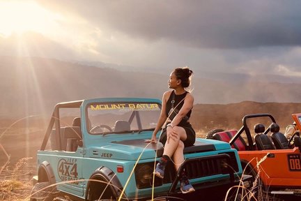 Pengalaman Melihat Matahari Terbenam di Mount Batur dengan 4WD Jeep di Kintamani, Bali