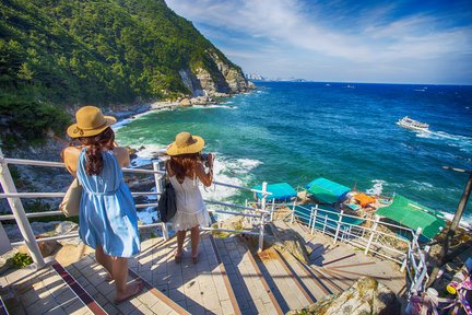 ドラマ＆映画ロケ地めぐり日帰りツアー・太宗台クルーズ（釜山）