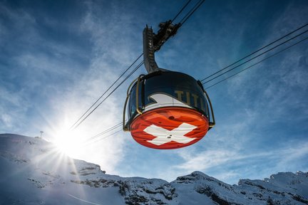 Tiket Kereta Gantung Mount Titlis dengan Ice Flyer