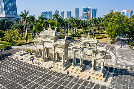 Zhuhai Private Tour 1 Day Meixi Archway Yuanmingyuan Zhuhai Fisher Girl Yeli Island Zhuhai Grand Theater