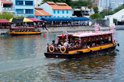 Tour histórico de Singapur con té y cena