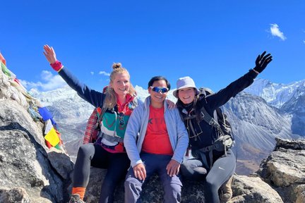 Lawatan Trekking, Penerbangan Gunung & Helikopter di Everest Base Camp