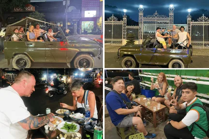 夜游胡志明市－复古吉普车街头美食之旅