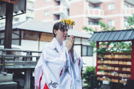 Esperienza della Vergine nel Santuario a Kyoto