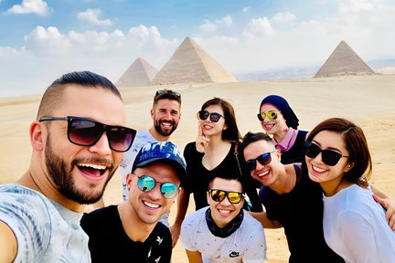 Tour Ngày Cairo Kim tự tháp Giza, Nhân sư, Bảo tàng Văn minh