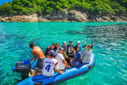 Expérience de plongée sous-marine OU de plongée en apnée sur l'île de Raya, Phuket