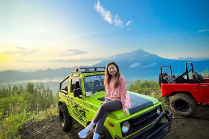 Instagram-taugliche Sightseeing-Bootstour auf dem Batursee in Kintamani, Bali