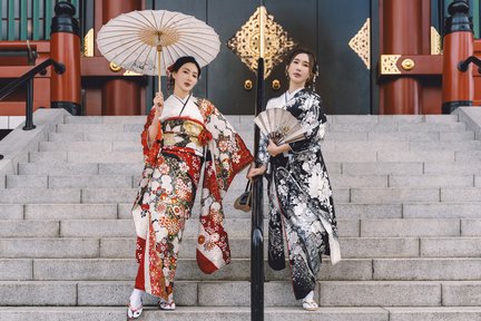 Thuê Kimono Cao Cấp và Chụp Ảnh ở Asakusa của Premium Miyabi