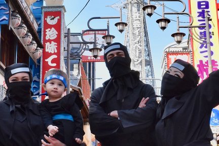 Ninja-Workshop und Kostümverleih in Osaka