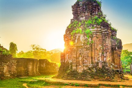 Incroyable visite au coucher du soleil du sanctuaire de My Son au départ de Hoi An