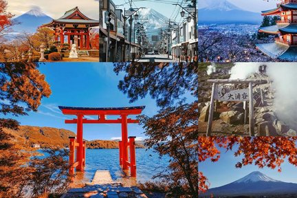 Mont Fuji, Hakone, croisière sur le lac Ashi, centre commercial Gotemba ou excursion d'une journée aux sources chaudes (au départ de Tokyo)