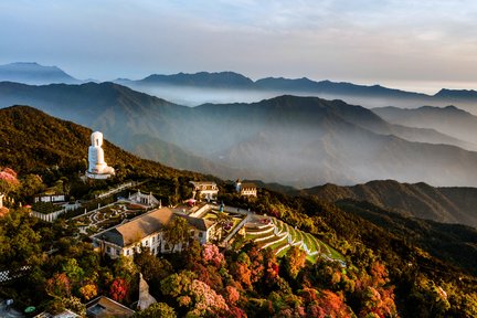 巴拿山太阳世界高山云霄飞车体验